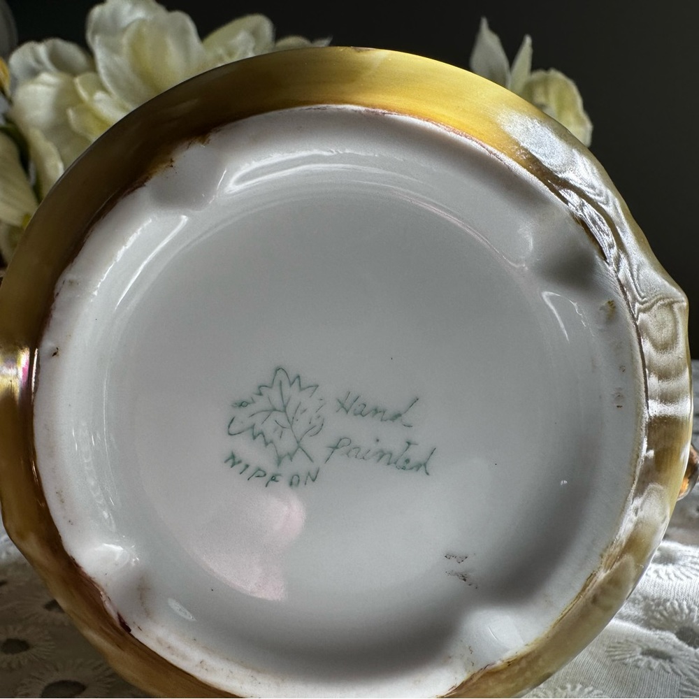 SOLD>>>Vintage Nippon Sugar and cream set - Picture 7 of 7